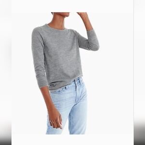 JCrew Tippi Sweater grey xxs